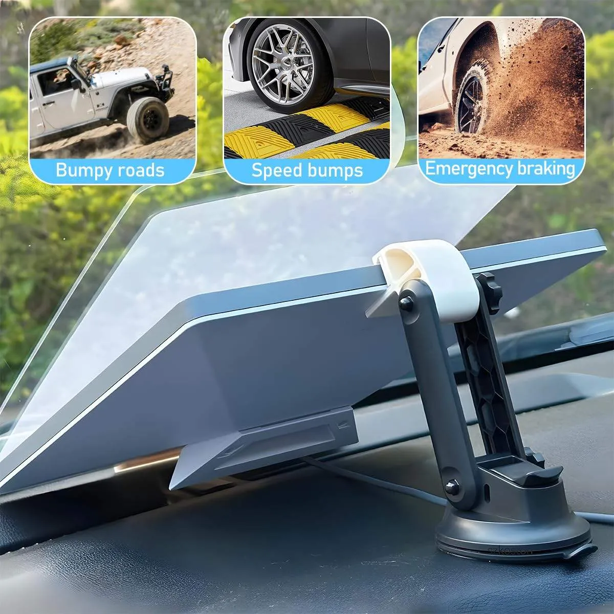 Universal vehicle portable mount full set